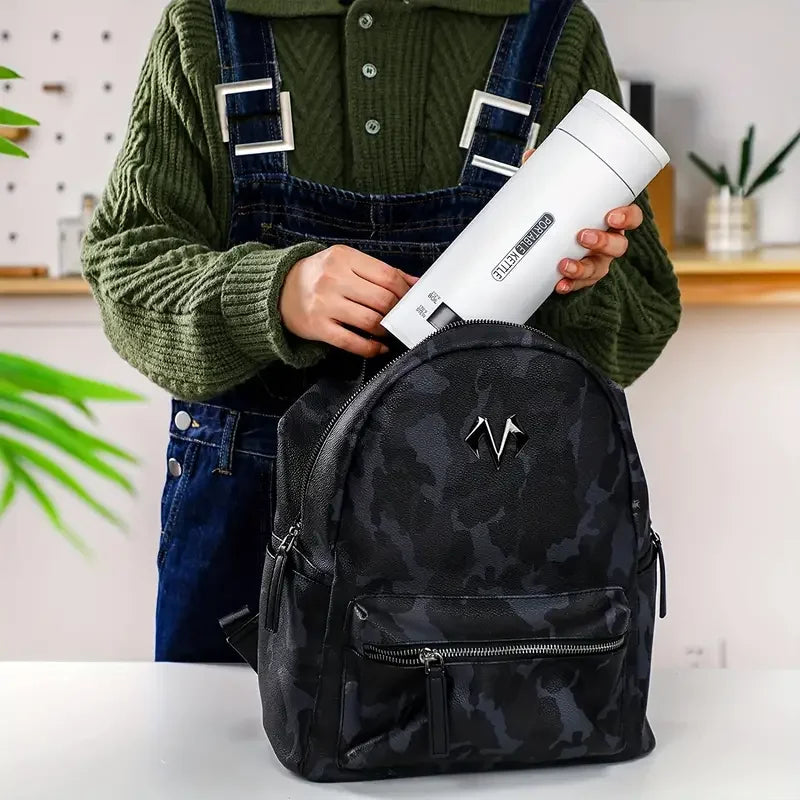 500ml Mini Kettle Electric Travel Kettle 4 Temperatures Portable Kettle Fast Heating Cup for Coffee and Tea