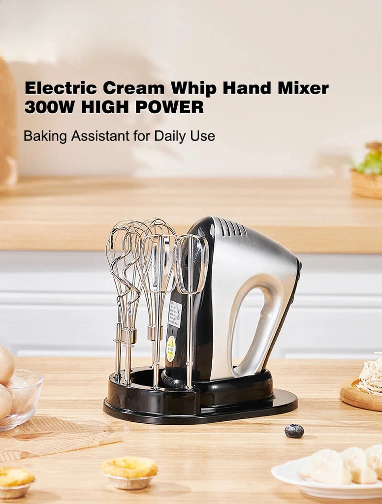 Hand Mixer 220V Blender 300W Electric Food Processor 3 in 1 Mixer Kitchen Appliances Machine Mixer for Baking