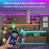 Bluetooth LED Strip Lights Smart SMD 5050 APP Remote Control Flexible Ribbon Diode Lamp Tape TV Backlights Game Room Home Decor