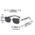 Rimless Sunglasses Rectangle Fashion Popular Women Men Shades Small Square Sun Glasses For Female Male Summer Traveling Oculos