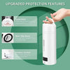 500ml Mini Kettle Electric Travel Kettle 4 Temperatures Portable Kettle Fast Heating Cup for Coffee and Tea