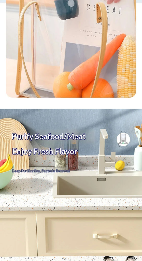 3000mAh Fruit and Vegetable Cleaning Machine Multifunctional Vegetable Cleaning Machine Fruit Cleaning Device for Fruits Veggies