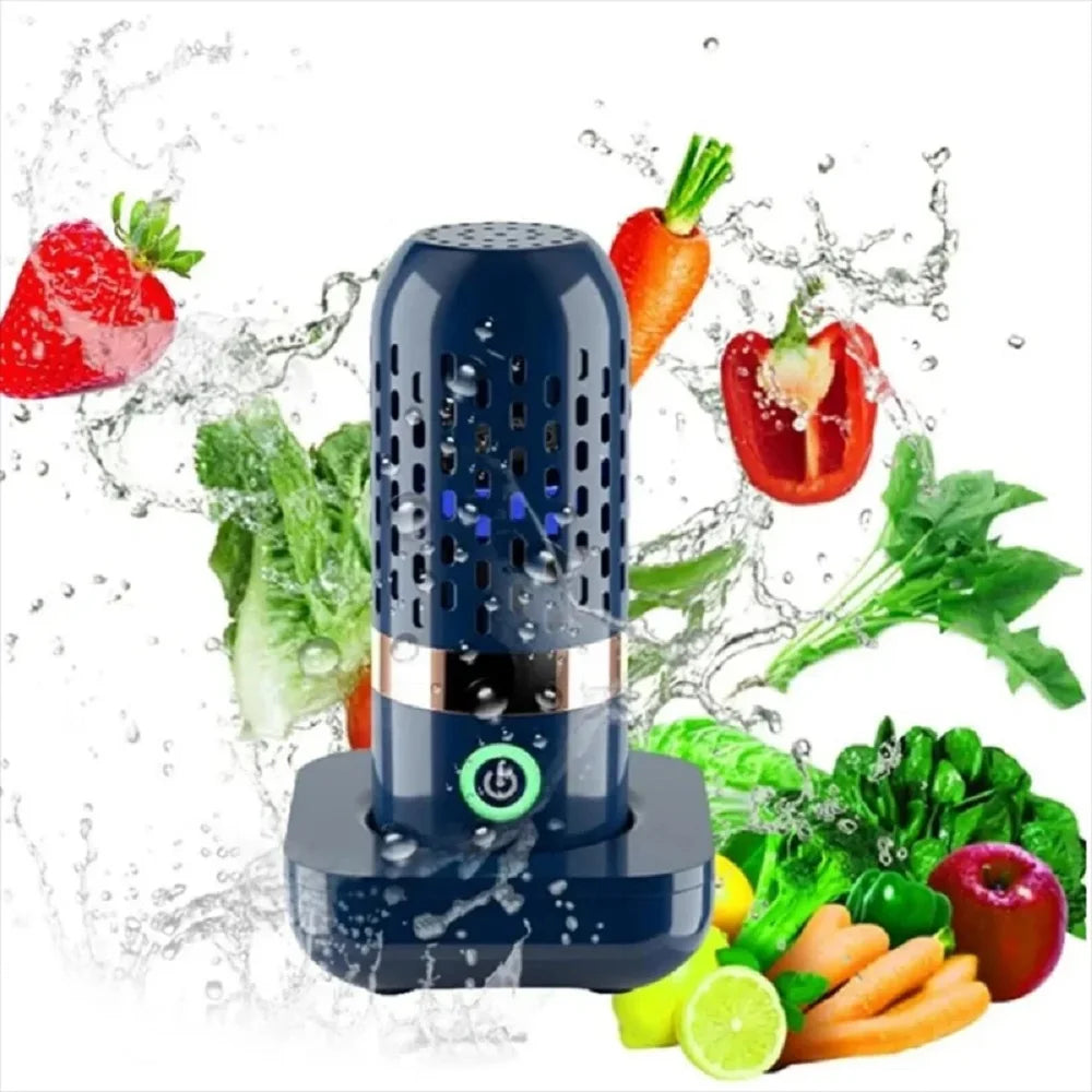 3000mAh Fruit and Vegetable Cleaning Machine Multifunctional Vegetable Cleaning Machine Fruit Cleaning Device for Fruits Veggies
