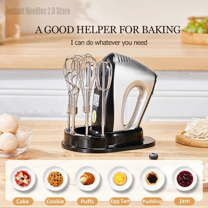 Hand Mixer 220V Blender 300W Electric Food Processor 3 in 1 Mixer Kitchen Appliances Machine Mixer for Baking